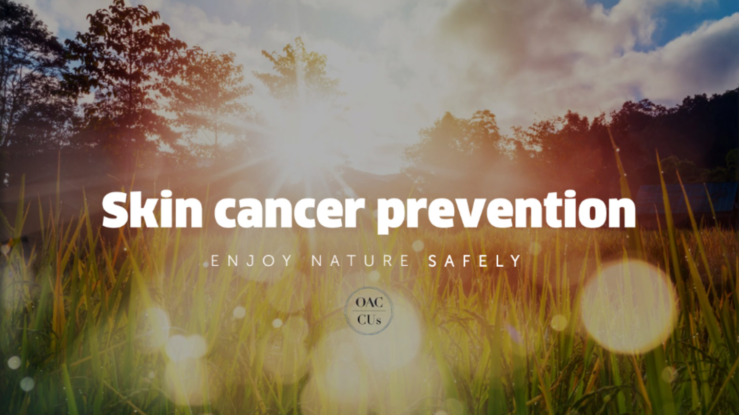 Skin cancer prevention - Enjoy nature safely