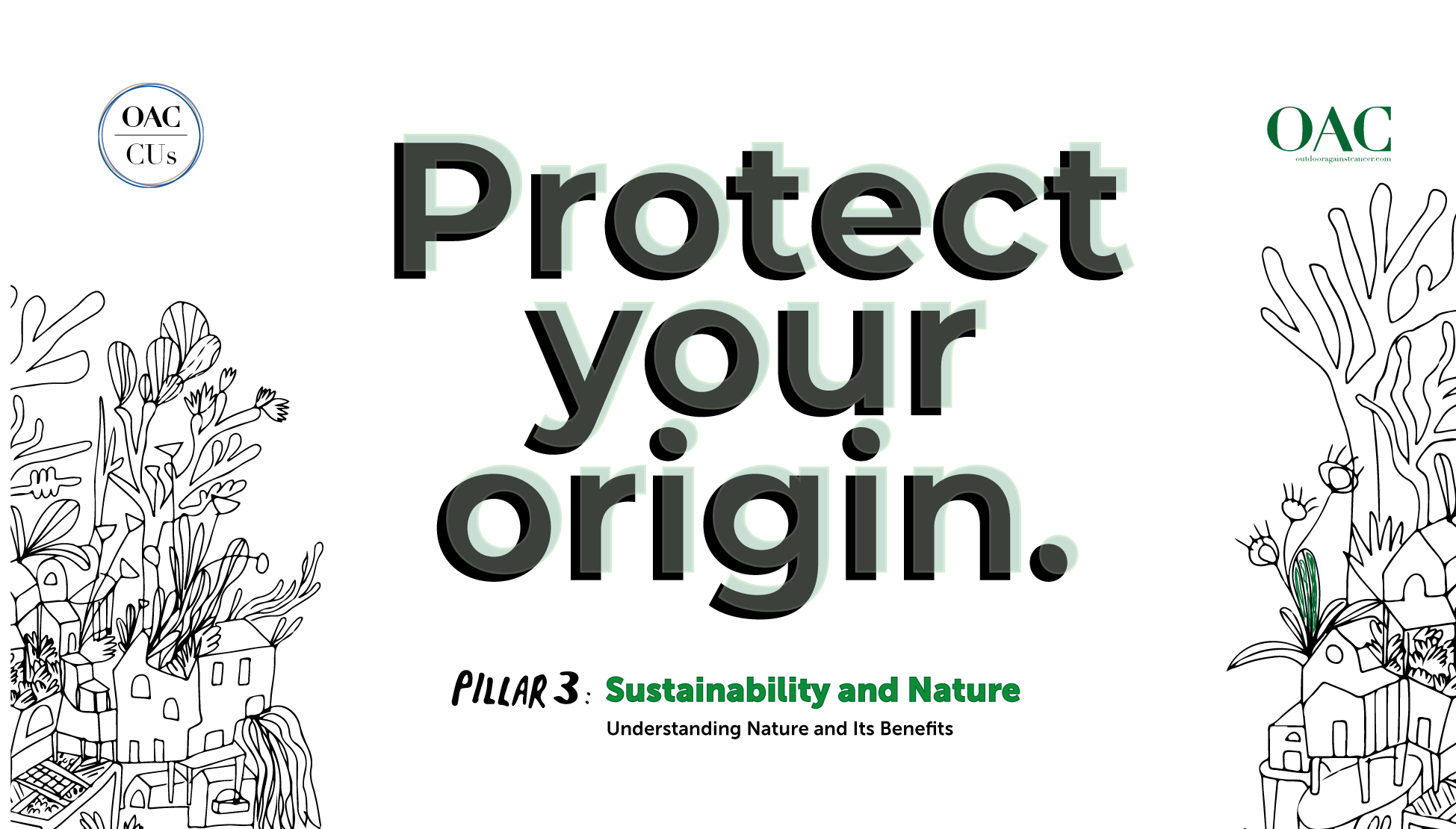 OACCUS Posters: Pillar III Sustainability & Nature